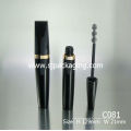 2014 nouveau mascara de luxe emballage de la mode jeune plastique tube de mascara noir vide